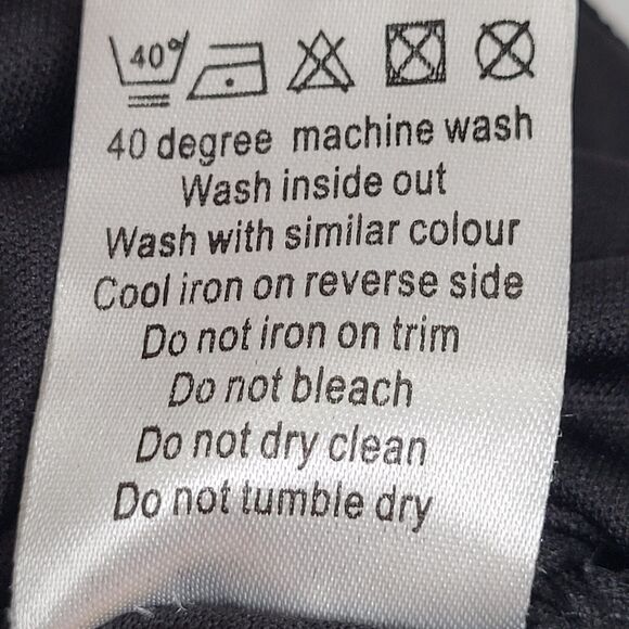 ASOS PARISIAN COLLECTION Black & Red Floral Maxi Dress Size 14 Sleeveless Boho - Picture 11 of 11